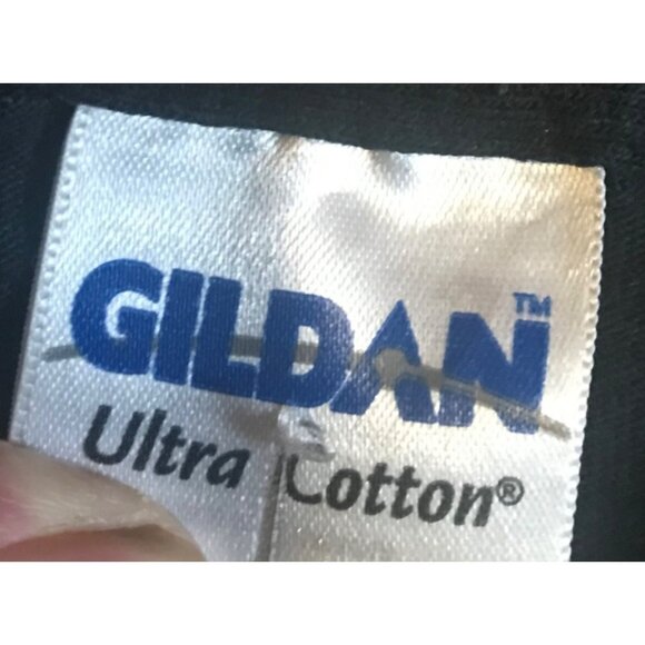 Friday 13th Port Dover Canada T-Shirt XL Gildan Ultra Cotton Black Double Sided - Picture 3 of 6